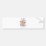 Angels Watch Over Me Bumper Sticker