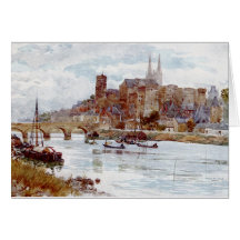 Angers, France Greeting Card