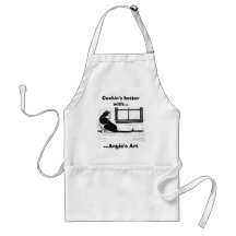 Angie's Art "house Cat" Apron