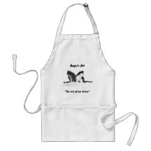 Angie's Art "Tail of two kitties" Aprons