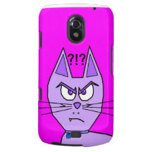 Angry Cat Galaxy Nexus Case