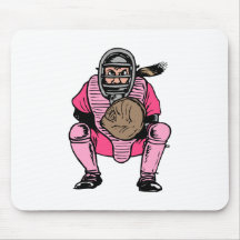 Angry Catcher Mousepads