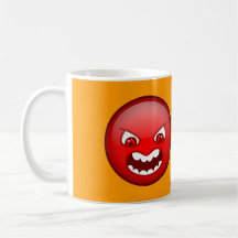 Angry red mugs