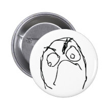Angry Unhappy Meme Face Button