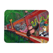 Animal Jungle Train