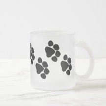 Animal Paw Prints Mug