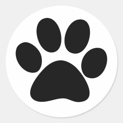 Animal Paw Stickers