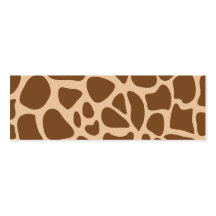 Animal Print Business Card