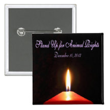 Animal Rights Day Button