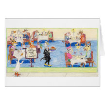 Animal Rights Menagerie Card