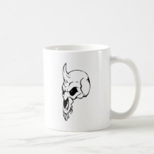 Animal Skull Coffee Mug