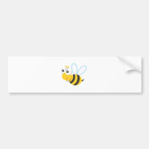 Animals - Bee Bumper Sticker