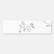 Animals Bumper Sticker
