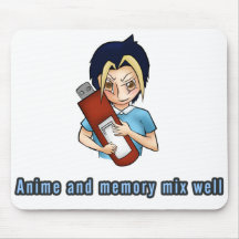 Anime and memory mix well mousepads