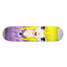 Anime Cat Girl Skate Boards