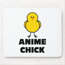 Anime Chick Mouse Pads