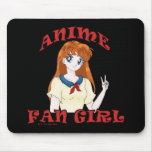 Anime Fan Girl Mousepad