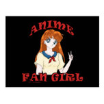 Anime Fan Girl Postcards