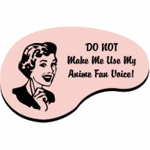Anime Fan Voice Acrylic Cut Outs