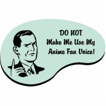Anime Fan Voice Photo Cutout