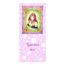 Anime Princess Customised Rack Card