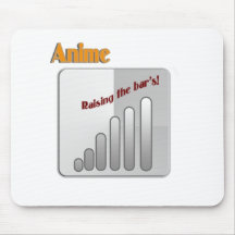 Anime Rasing the bar's Mouse Pads