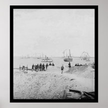 Anniversary of Surrender at Fort Sumter 1865 Posters