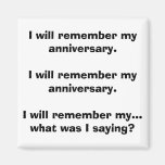 Anniversary Reminder Magnet