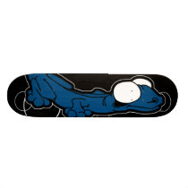 Anole Ebony (Blue) Skateboard Deck skateboards