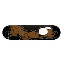 Anole Ebony (Brown) Skateboard Deck skateboards