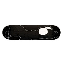 Anole Ebony (Charcoal) Skateboard Deck skateboards