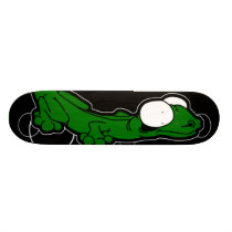 Anole Ebony (Green) Skateboard Deck skateboards