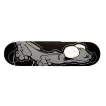 Anole Ebony (Grey) Skateboard Deck skateboards