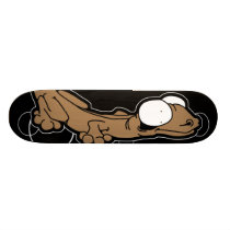 Anole Ebony (Tan) Skateboard Deck skateboards