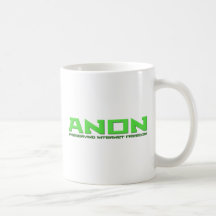Anon Preserving Internet Freedom Coffee Mug