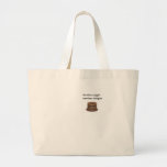 Another night another delight chocolate cake canvas bag