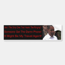 Ant-Obama Bumper Sticker