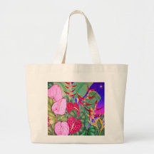 Anthuriums at  Dusk Tote Bag