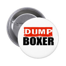 ANTI-BARBARA BOXER PINBACK BUTTONS
