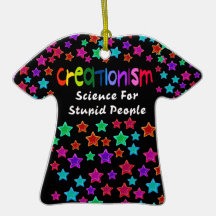 Anti-Creationism Christmas Tree Ornaments