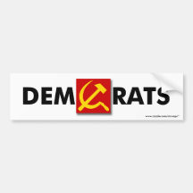anti Democrat “DemRats” bumper sticker