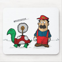 Anti Mario Mouse Pad