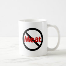 Anti Meat Coffee Mugs
