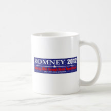 Anti Mitt Romney 2012 President REPETITION Design Coffee Mug