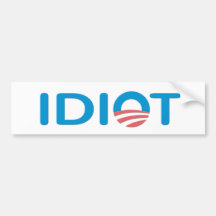 Anti Obama Bumper Sticker
