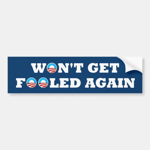 Anti Obama Bumper Sticker