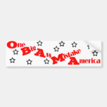 Anti Obama BumperSticker Bumper Sticker