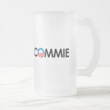 Anti-Obama - Commie black Coffee Mugs