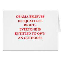 anti obama joke greeting cards