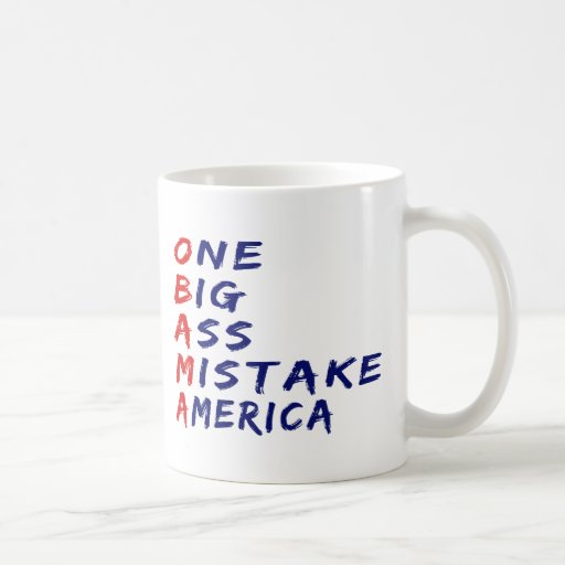 Anti Obama Mug